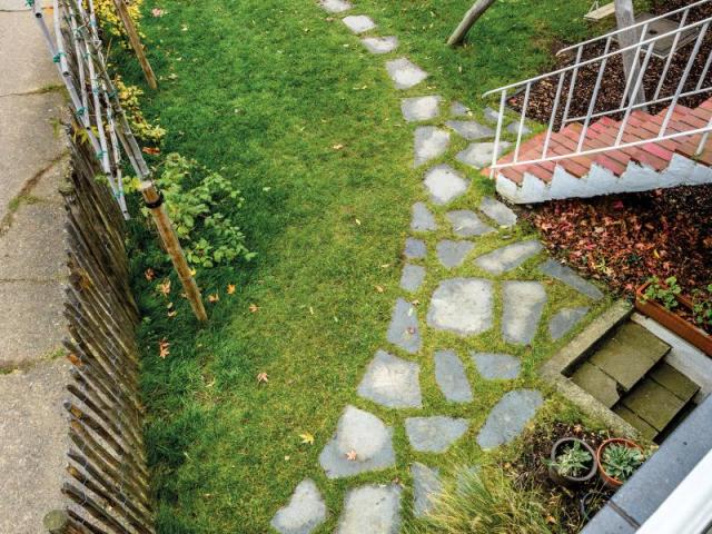 tuinpad stapstenen