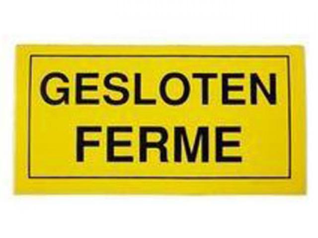 gesloten